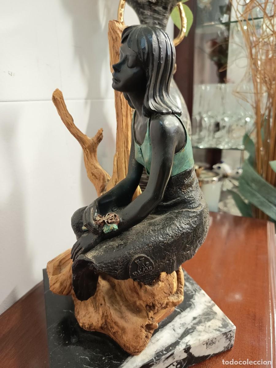 Vintage: Escultura Mujer de Vald&iacute;var - Foto 6