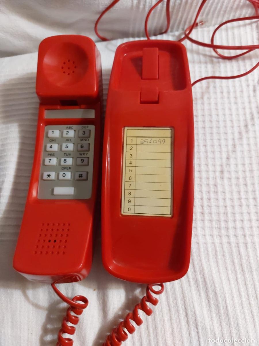 Vintage: TELEFONO GONDOLA ROJO VINTAGE - Foto 3