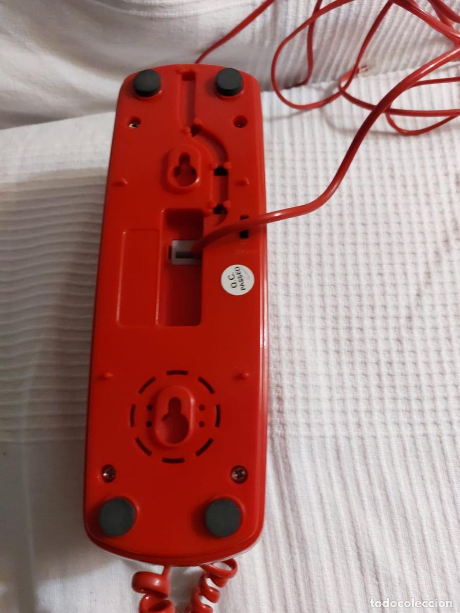 Vintage: TELEFONO GONDOLA ROJO VINTAGE - Foto 4
