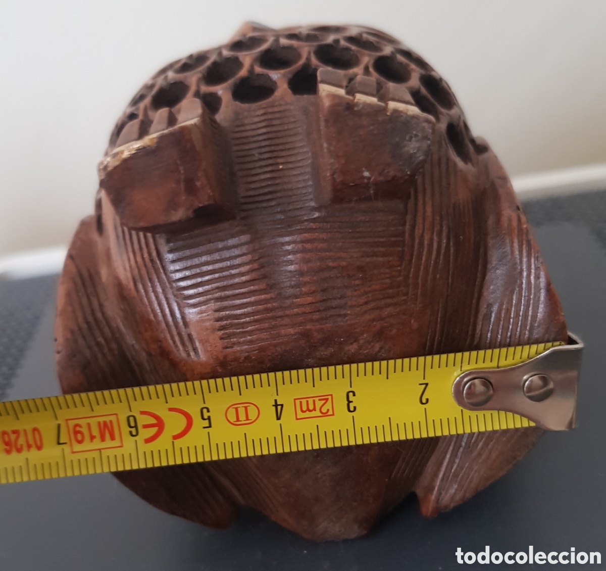 Vintage: B&uacute;ho tallado en madera calada. - Foto 12