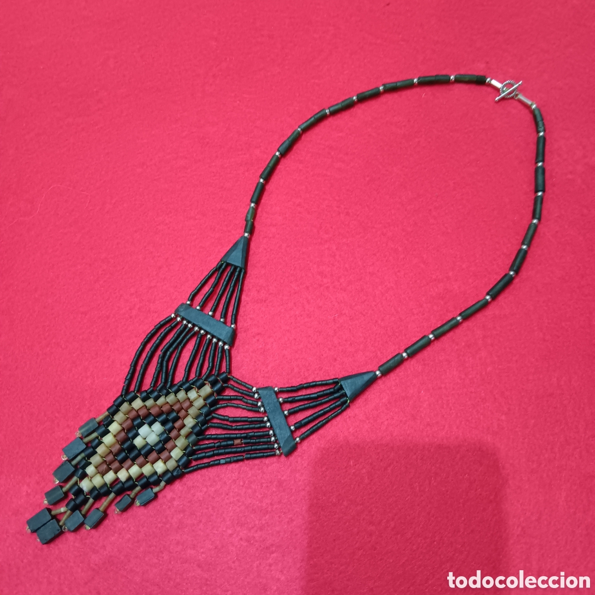Vintage: Collar etnico Jade vintage - Foto 3