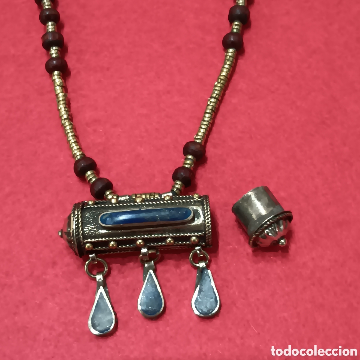 Vintage: Collar lapislazuli vintage - Foto 3