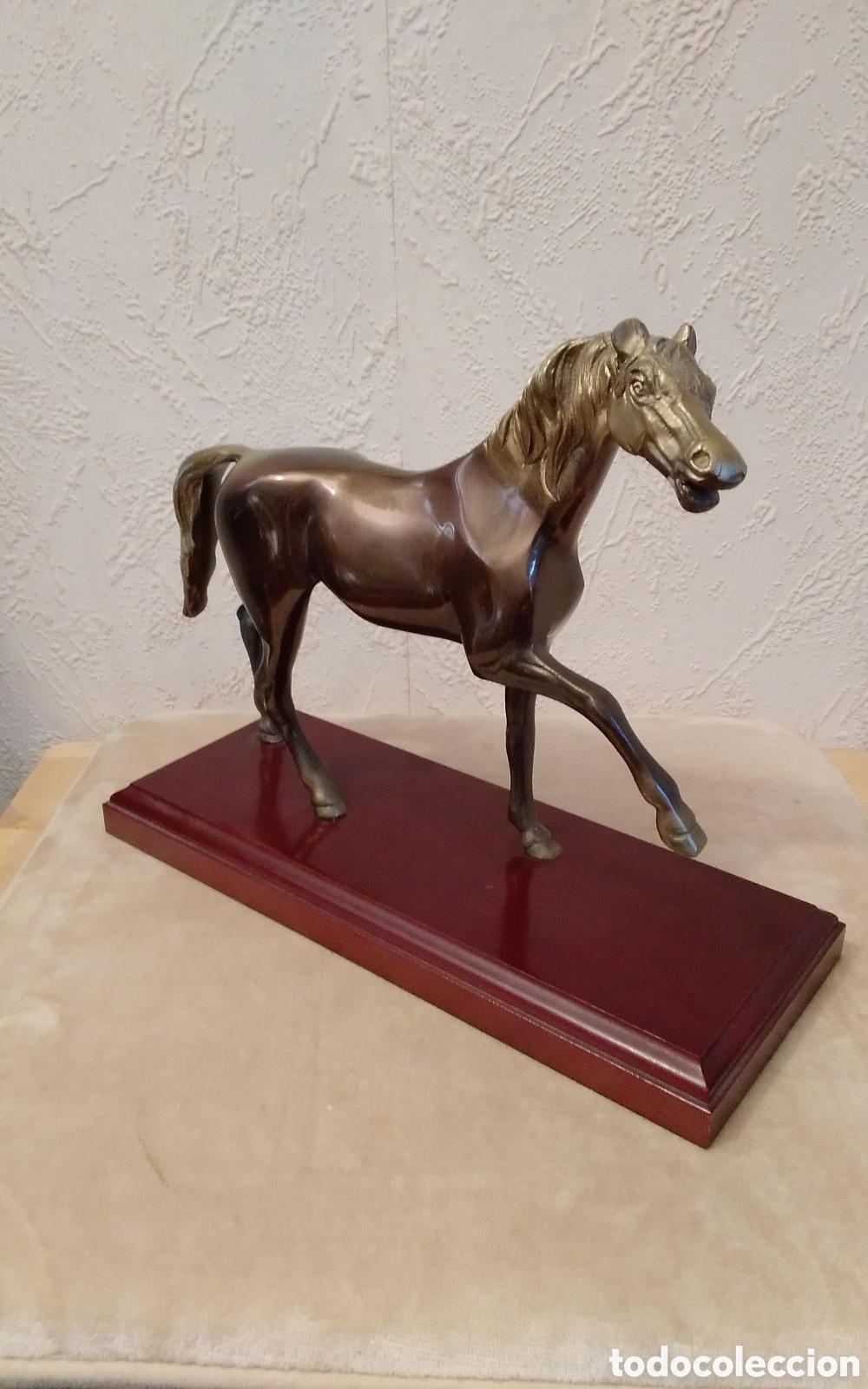 Vintage: Escultura de caballo en bronce - Foto 1