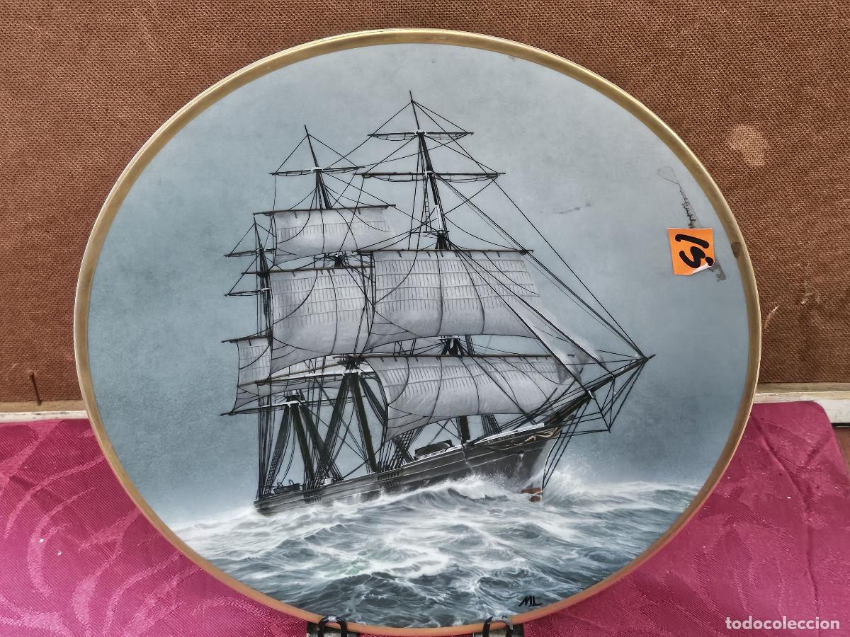 Vintage: plato de porcelana de serie limitada - Foto 1