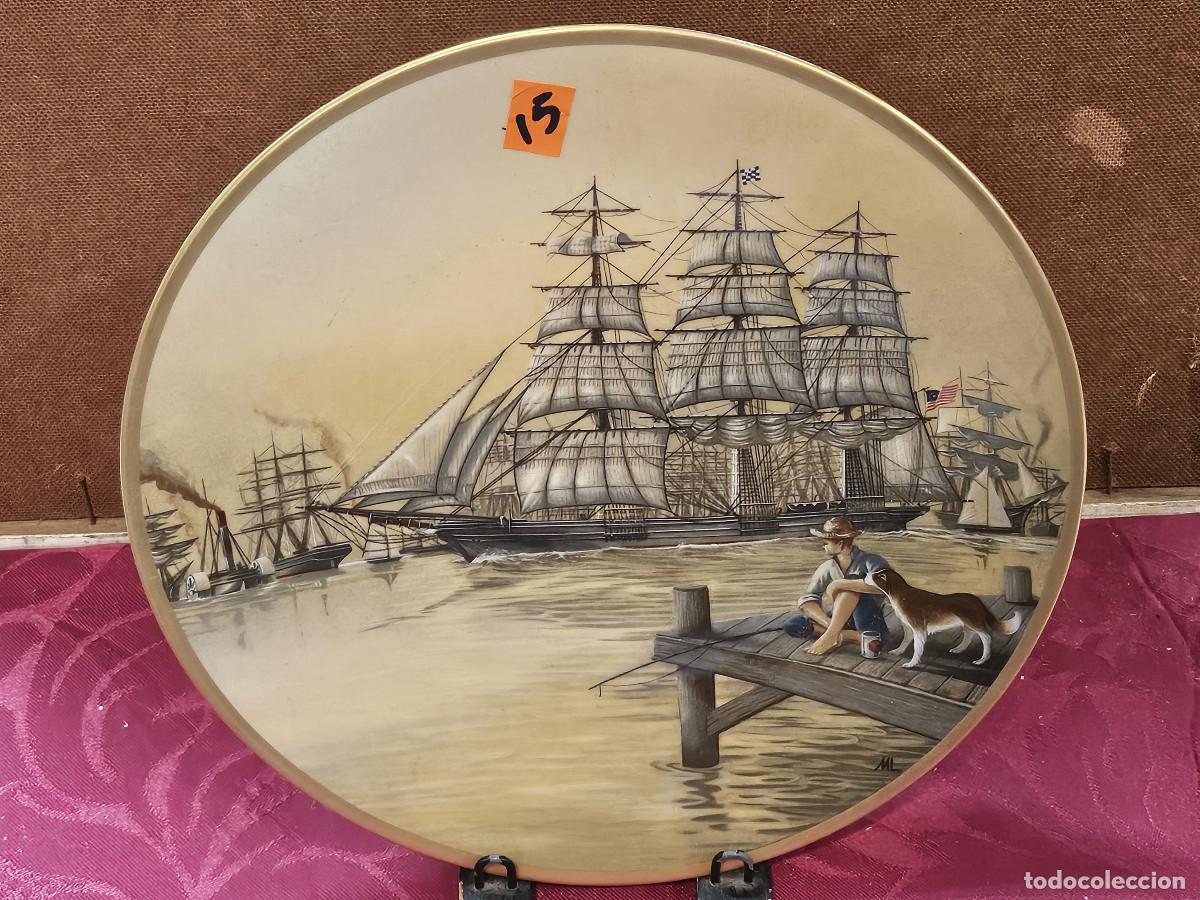 Vintage: plato de porcelana de serie limitada - Foto 1