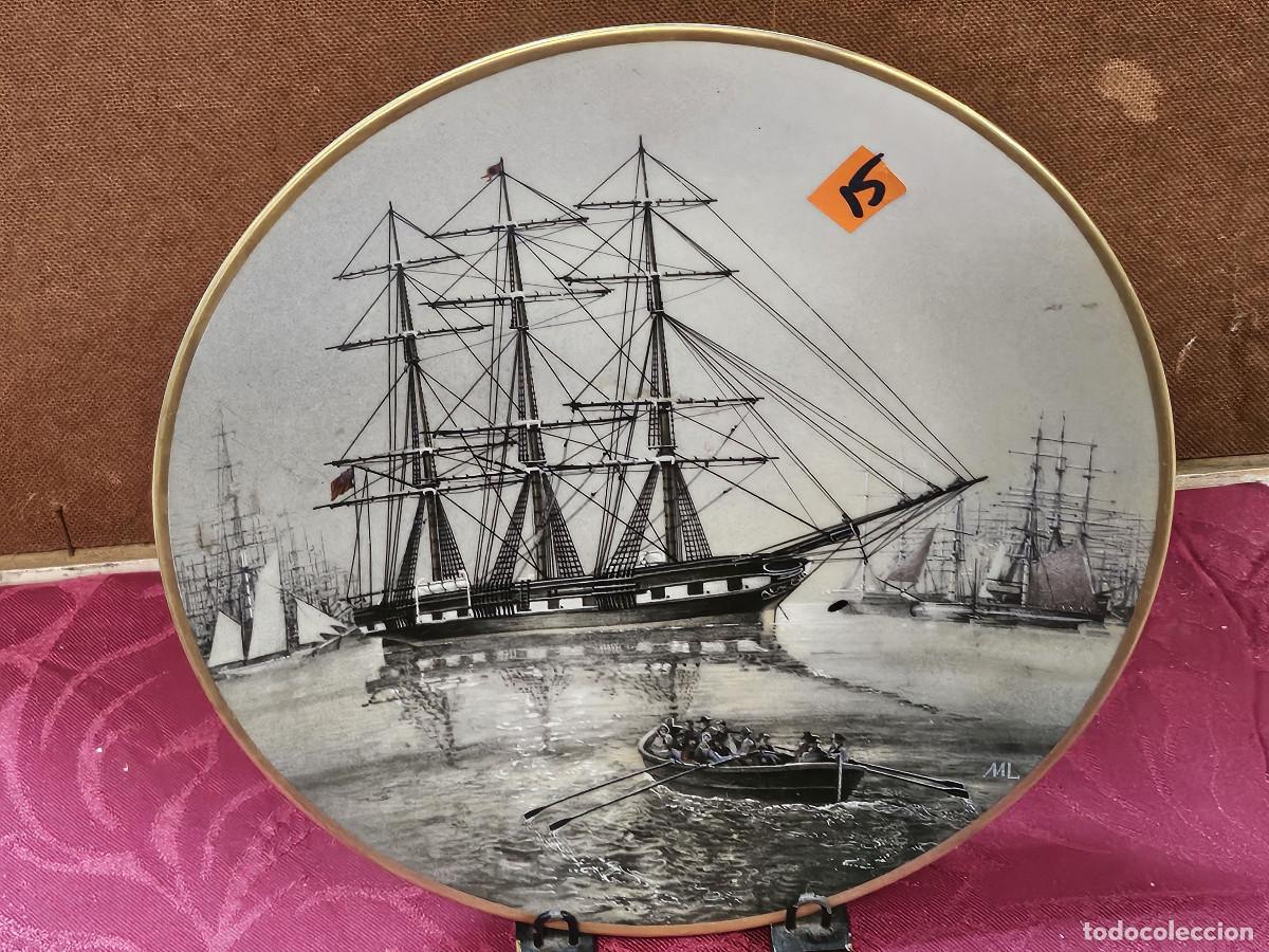 Vintage: plato de porcelana de serie limitada - Foto 1