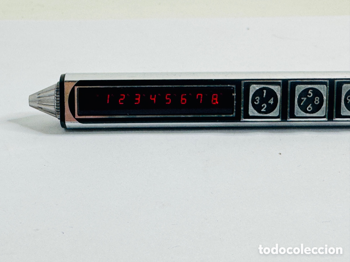 Vintage: Calcu Pen Space Age Design Calculator - Foto 7