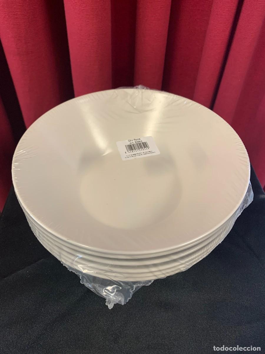 Vintage: MENAJE; LOTE 6 BOL ENSALADERA GOURMET VIEJO VALLE.