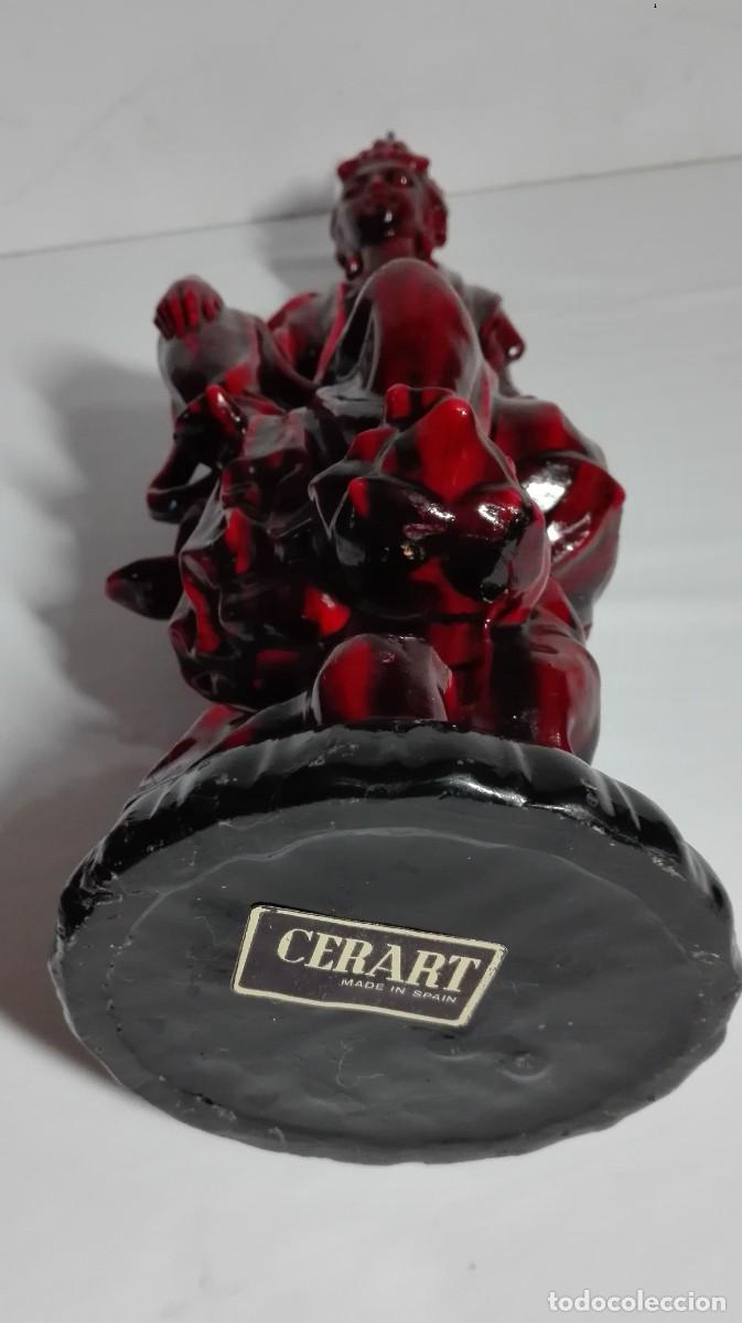 Vintage: FIGURA VELA DE CERA CERART - Foto 8