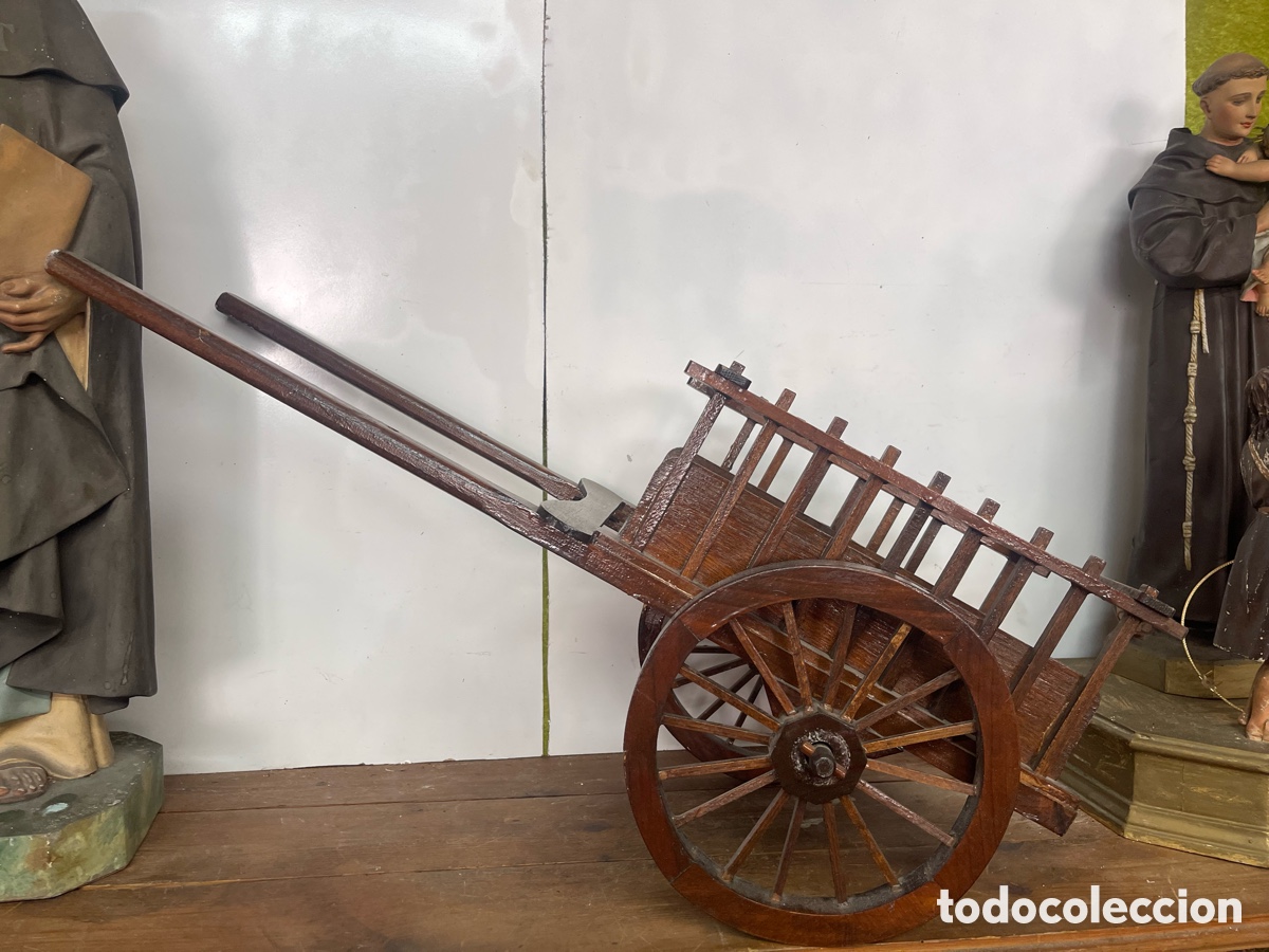 Vintage: Carrito de madera peque&ntilde;o - Foto 2