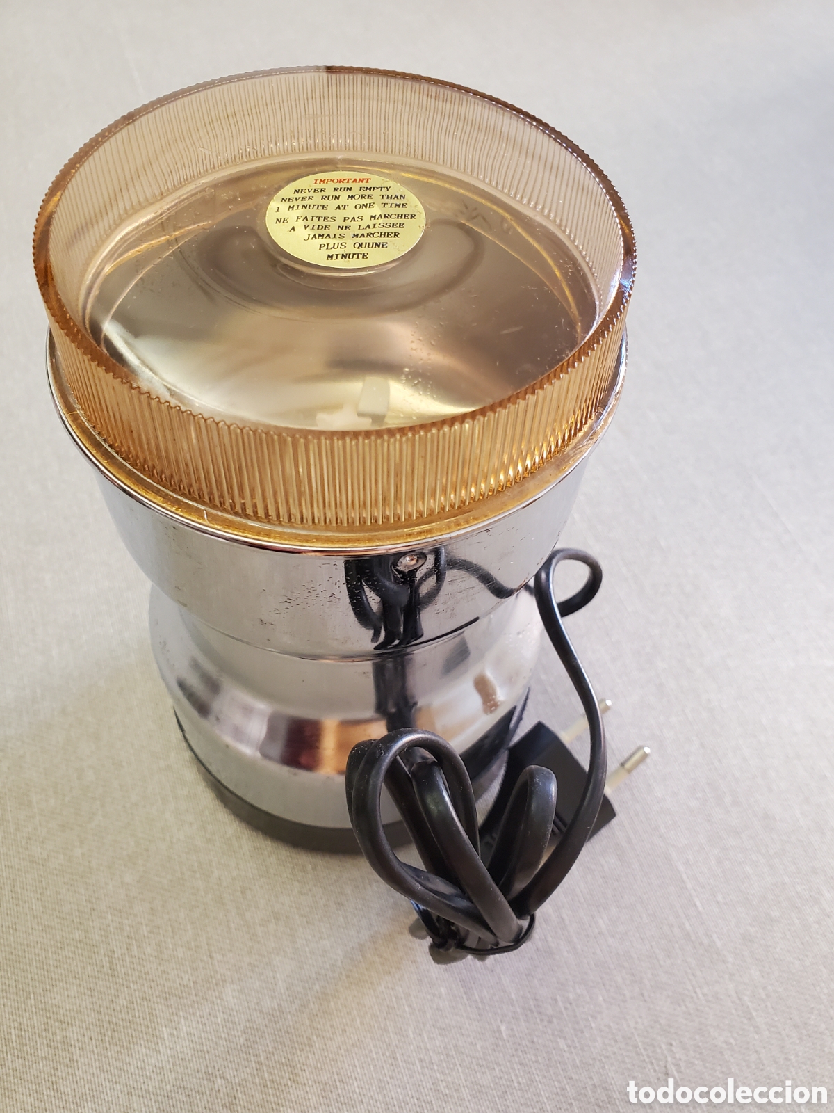 Vintage: Molinillo de caf&eacute; el&eacute;ctrico - Foto 4