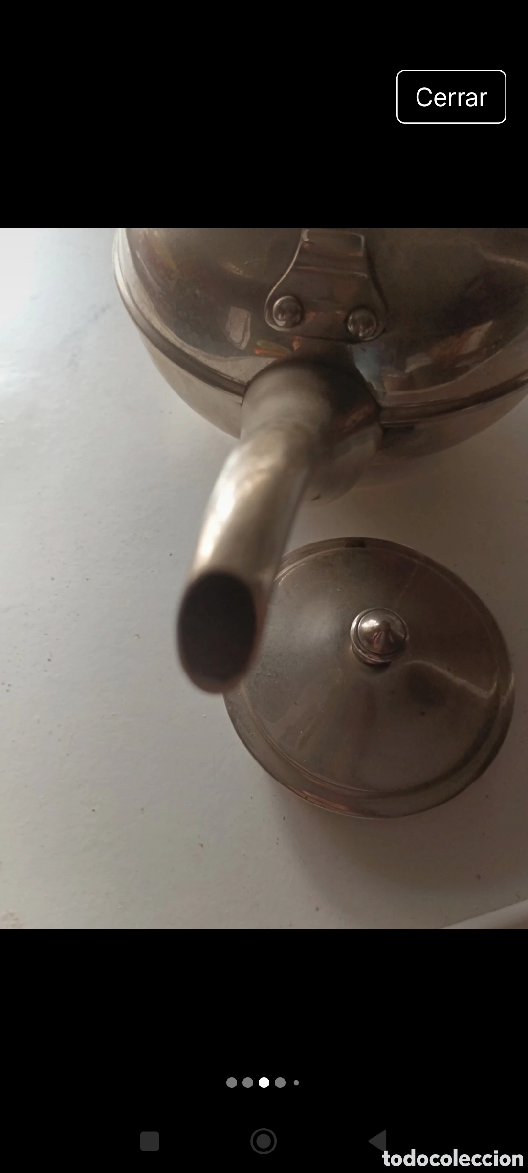 Vintage: Tetera cafetera de los a&ntilde;os 30 - Foto 5