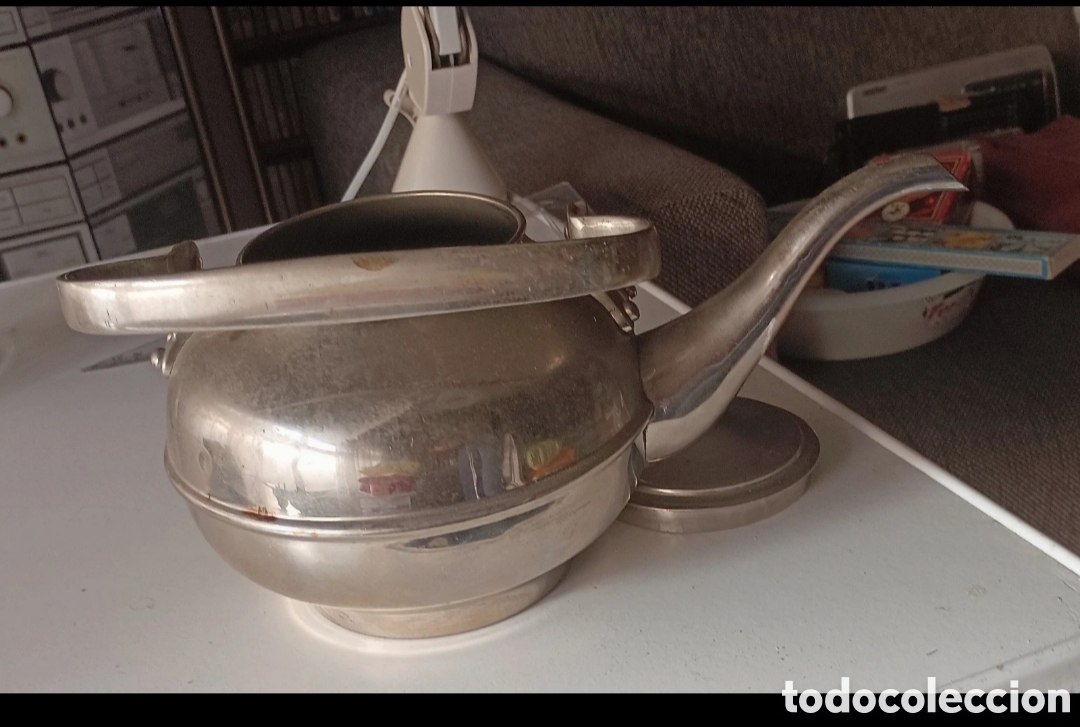 Vintage: Tetera cafetera de los a&ntilde;os 30 - Foto 4