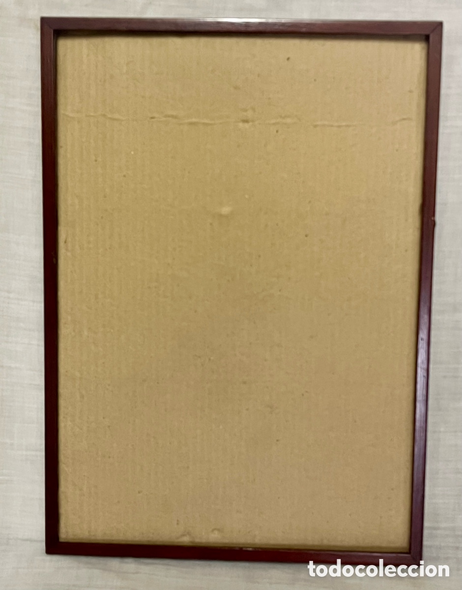 Vintage: MARCO DE MADERA 40 x 29 cm vintage - Foto 1
