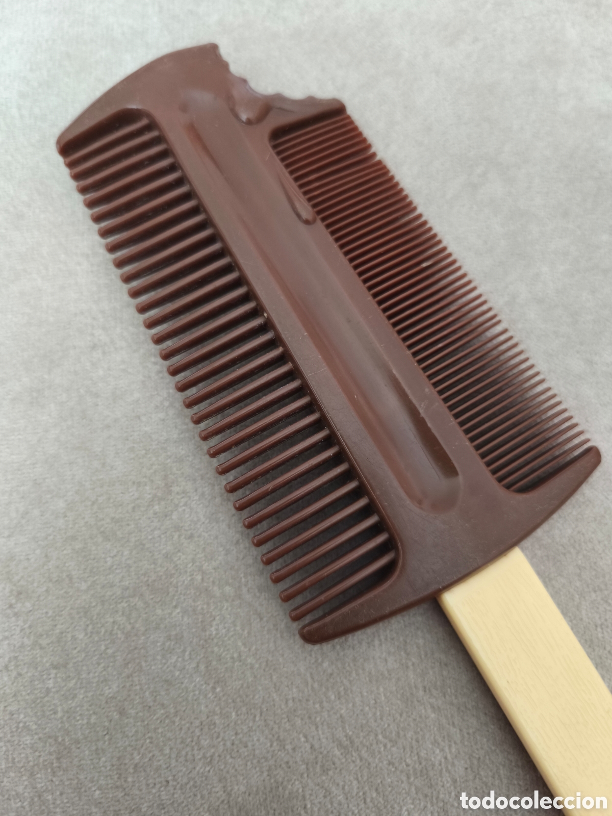 Vintage: Peine antiguo Av&oacute;n forma de helado - Foto 2