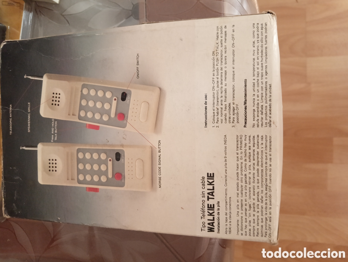 Vintage: Walkie talkie a&ntilde;os 80. - Foto 2