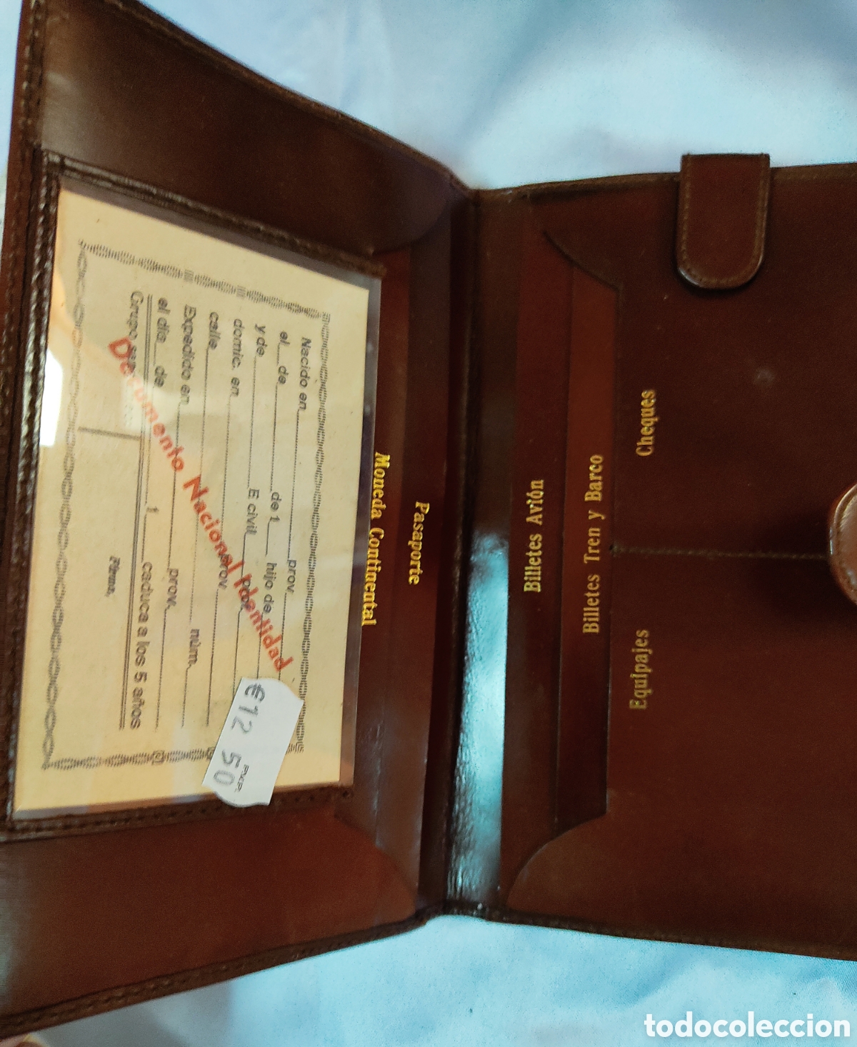 Vintage: Cartera o portadocumentos de viaje - Foto 3