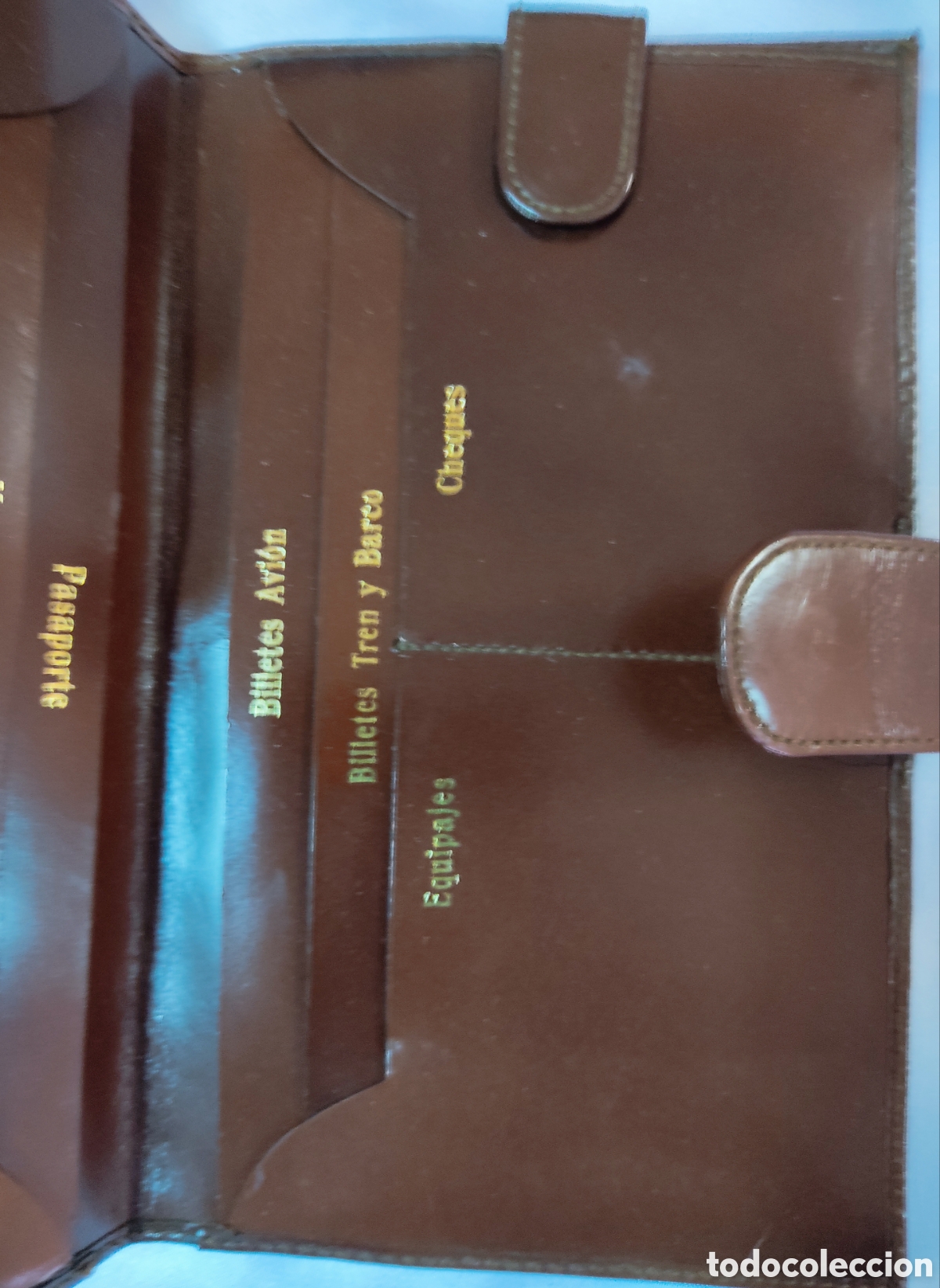Vintage: Cartera o portadocumentos de viaje - Foto 4
