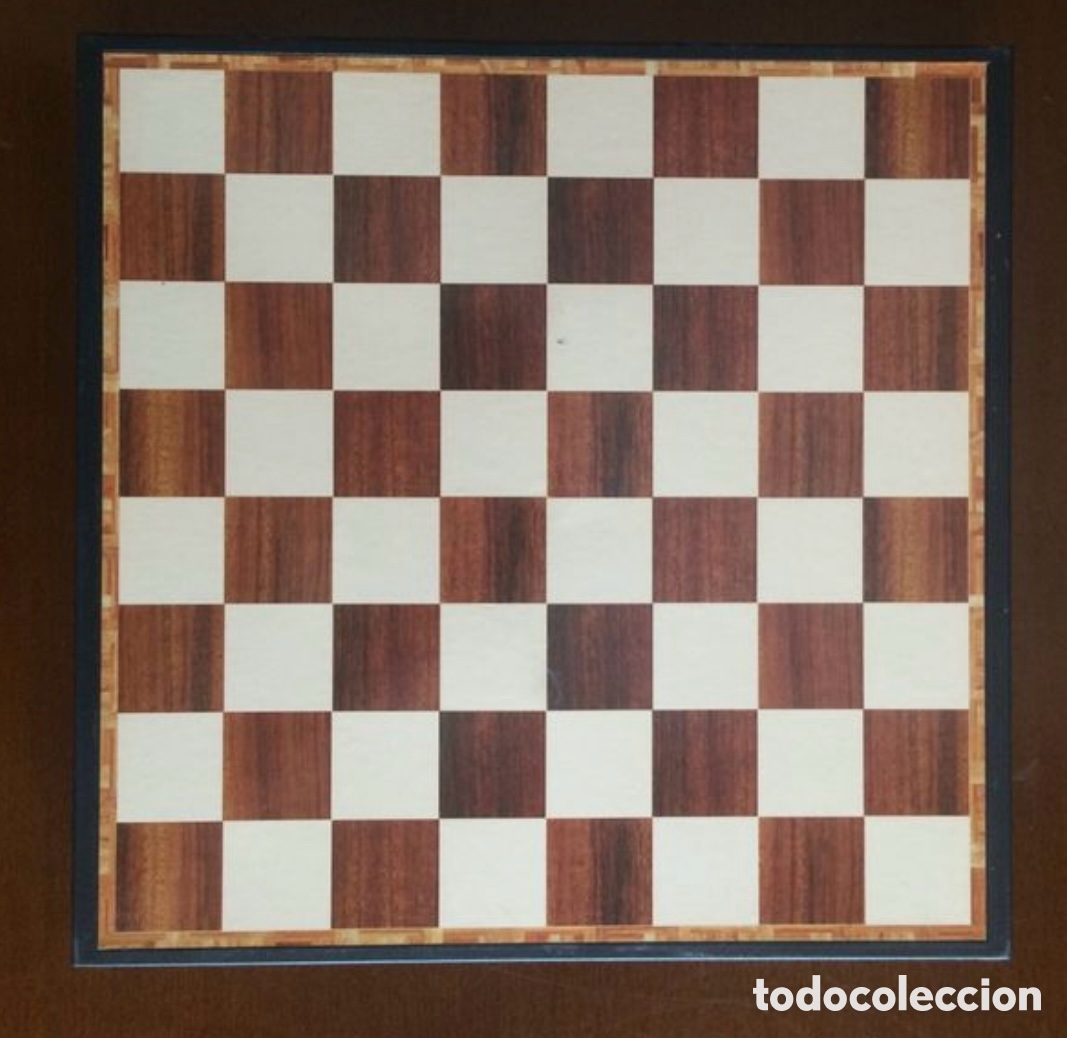 Vintage: AJEDREZ DE BRONCE TEMA VASCO A&Ntilde;O 1982 - Foto 3