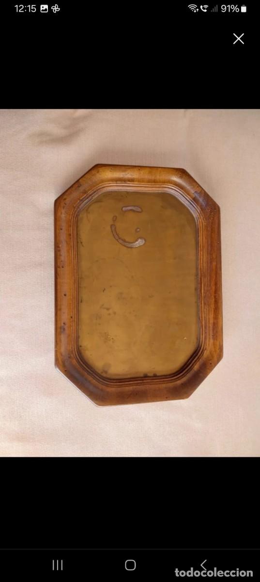Vintage: BANDEJA DE COBRE Y MADERA - Foto 1