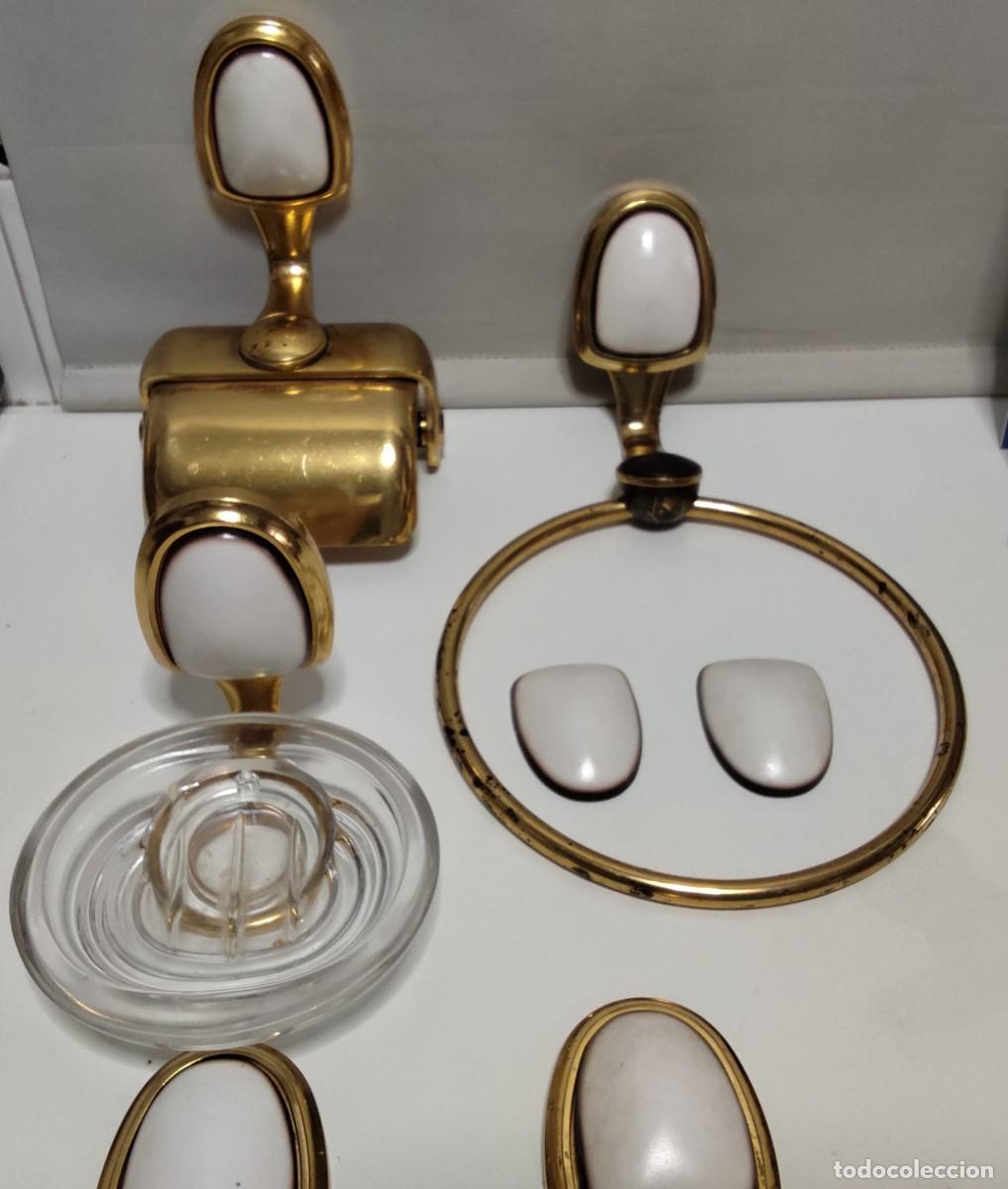 Vintage: Conjunto de accesorios de ba&ntilde;o vintage - Foto 3