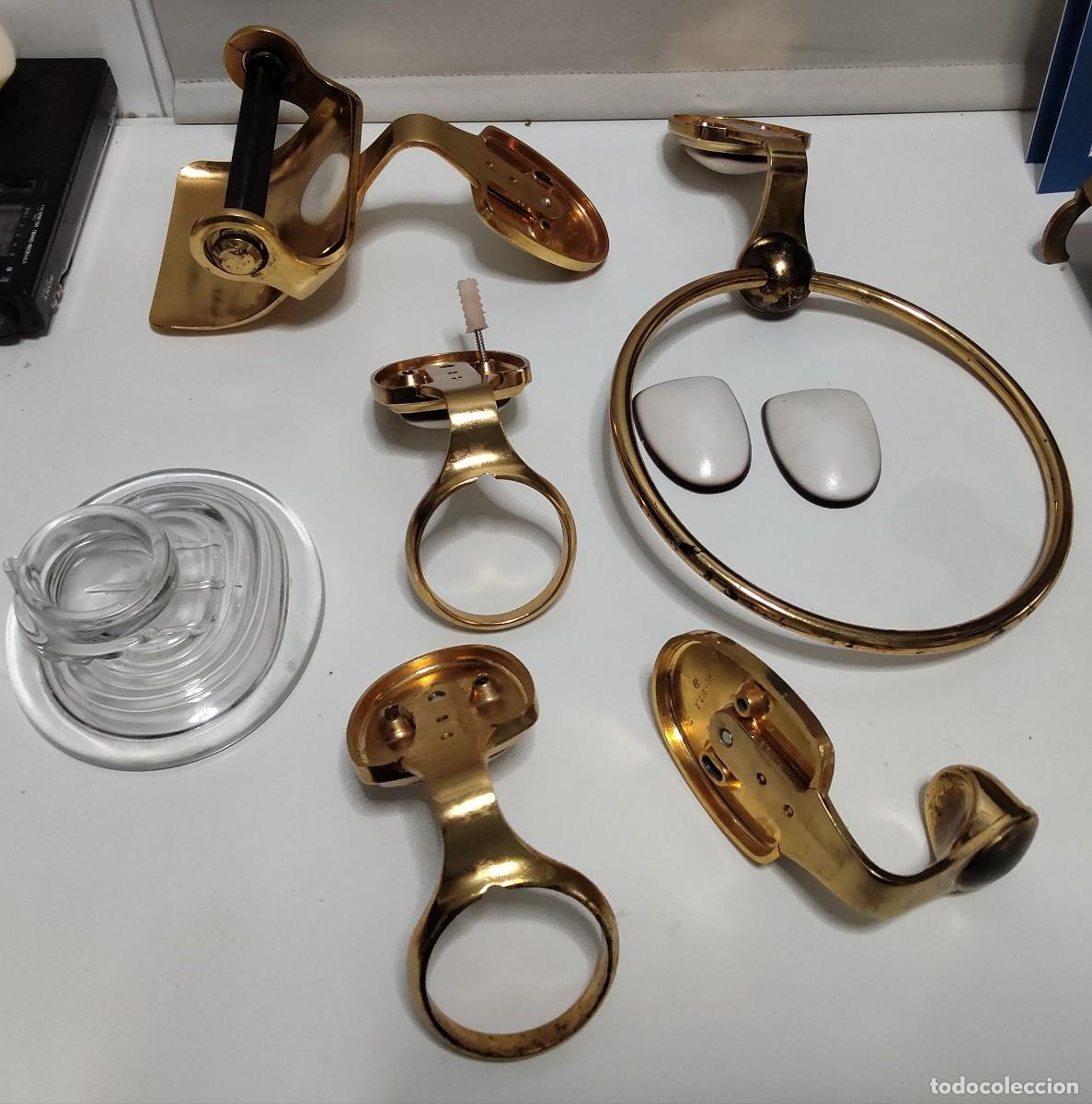 Vintage: Conjunto de accesorios de ba&ntilde;o vintage - Foto 4