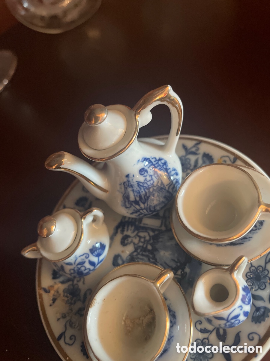 Vintage: Juego de caf&eacute; en miniatura - Foto 3