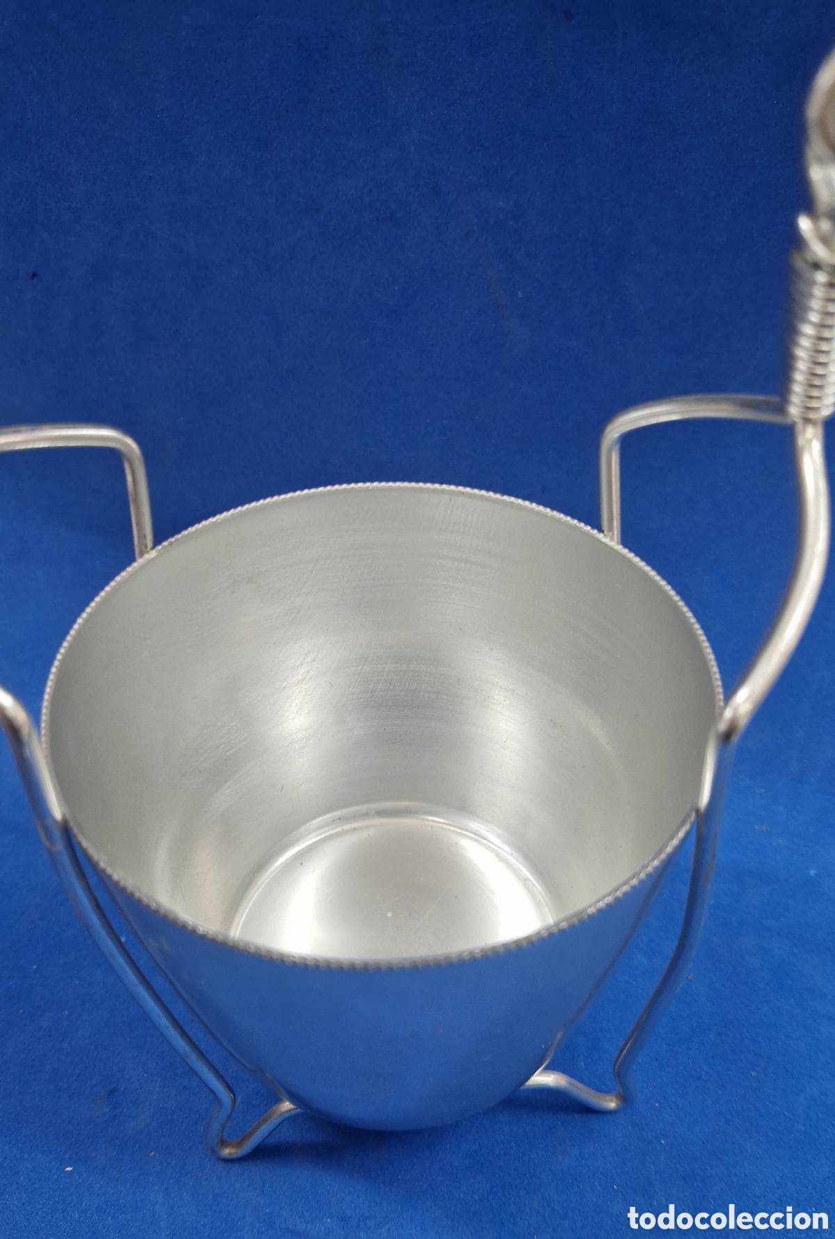 Vintage: Cubitera con soporte de aluminio - Foto 2