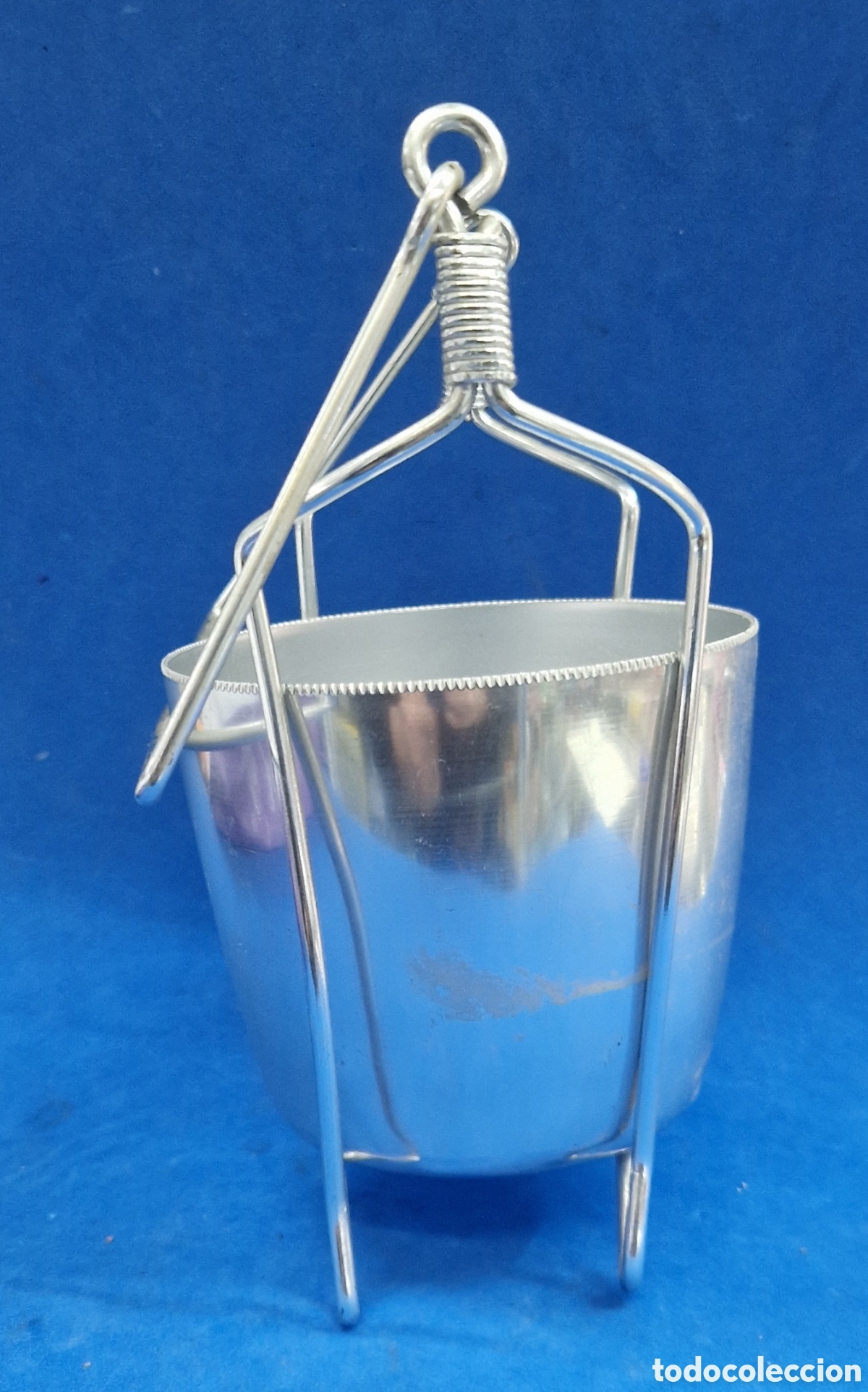 Vintage: Cubitera con soporte de aluminio - Foto 3