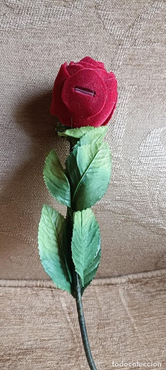 Vintage: Rosa estuche joyeria - Foto 2