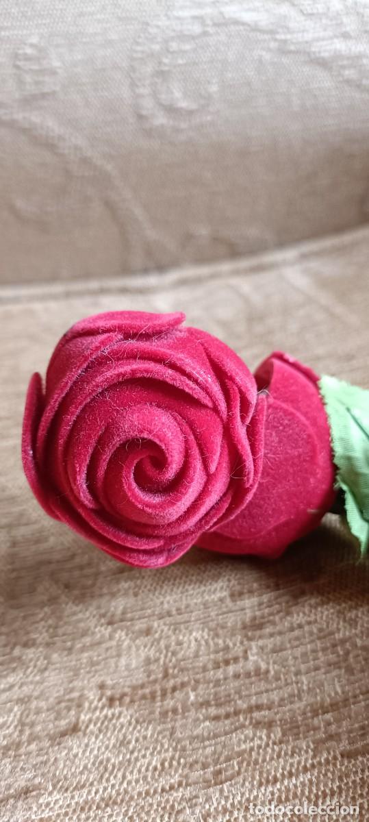 Vintage: Rosa estuche joyeria - Foto 4
