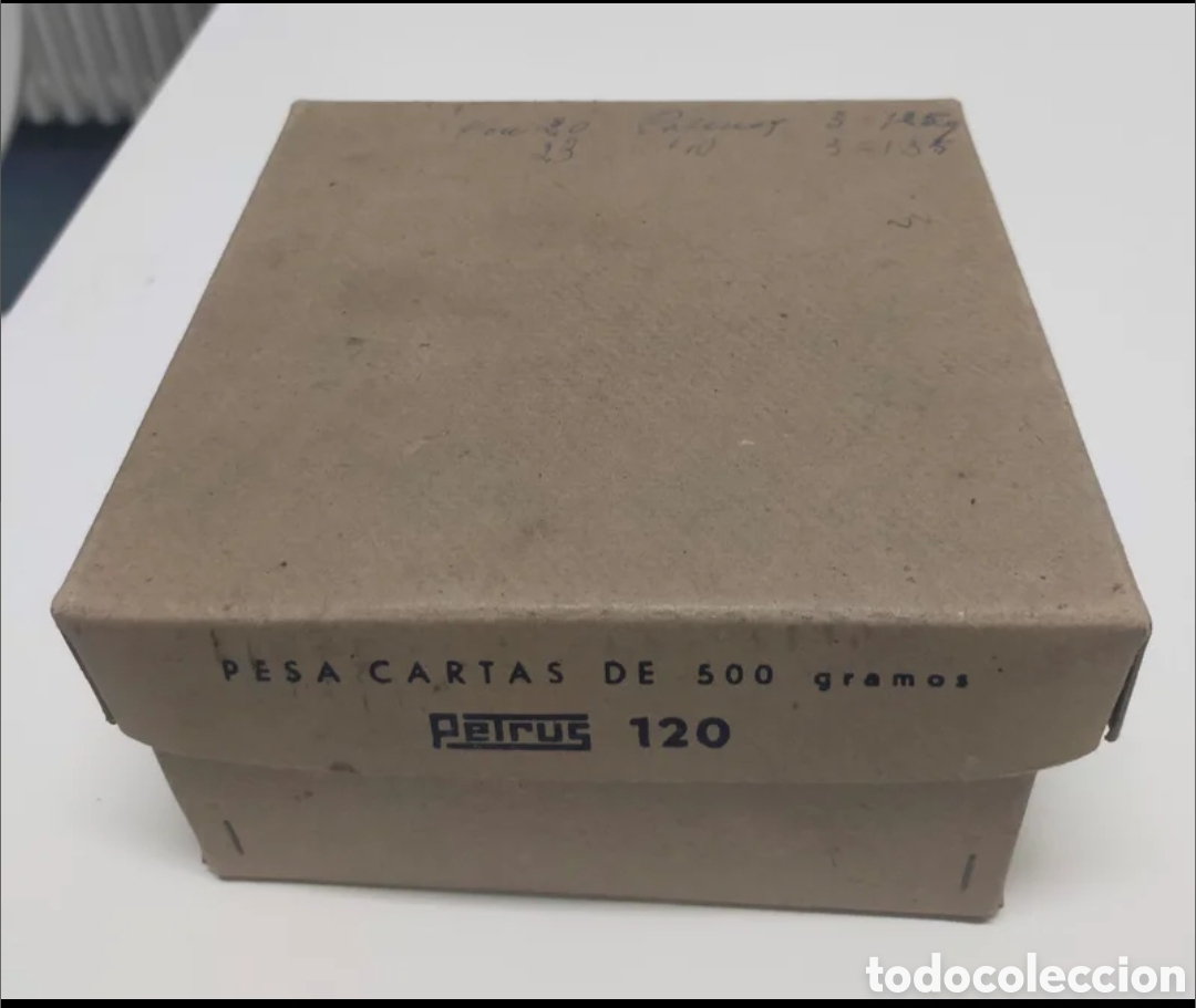 Vintage: Pesa Cartas de los a&ntilde;os 50 - Foto 5