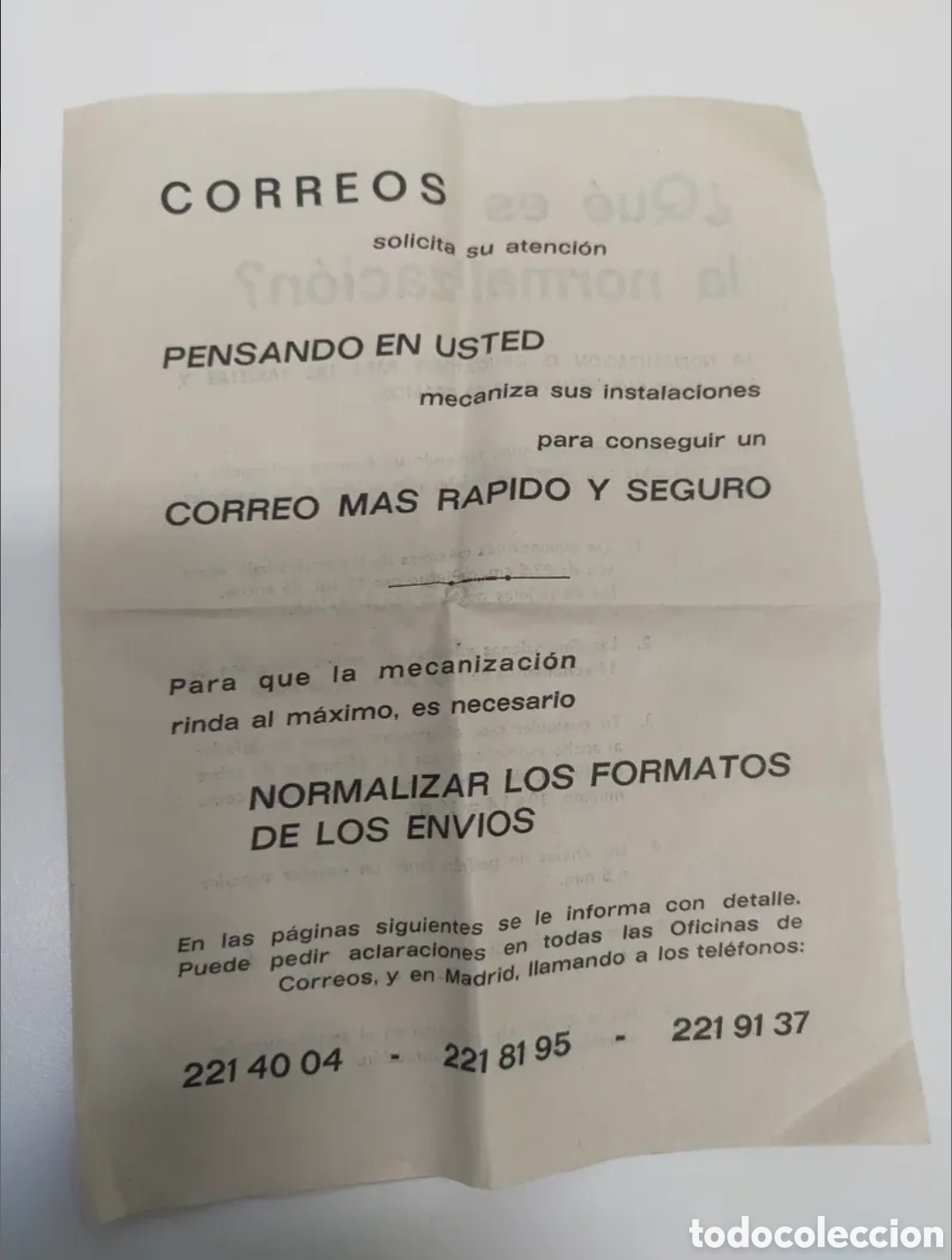 Vintage: Pesa Cartas de los a&ntilde;os 50 - Foto 7