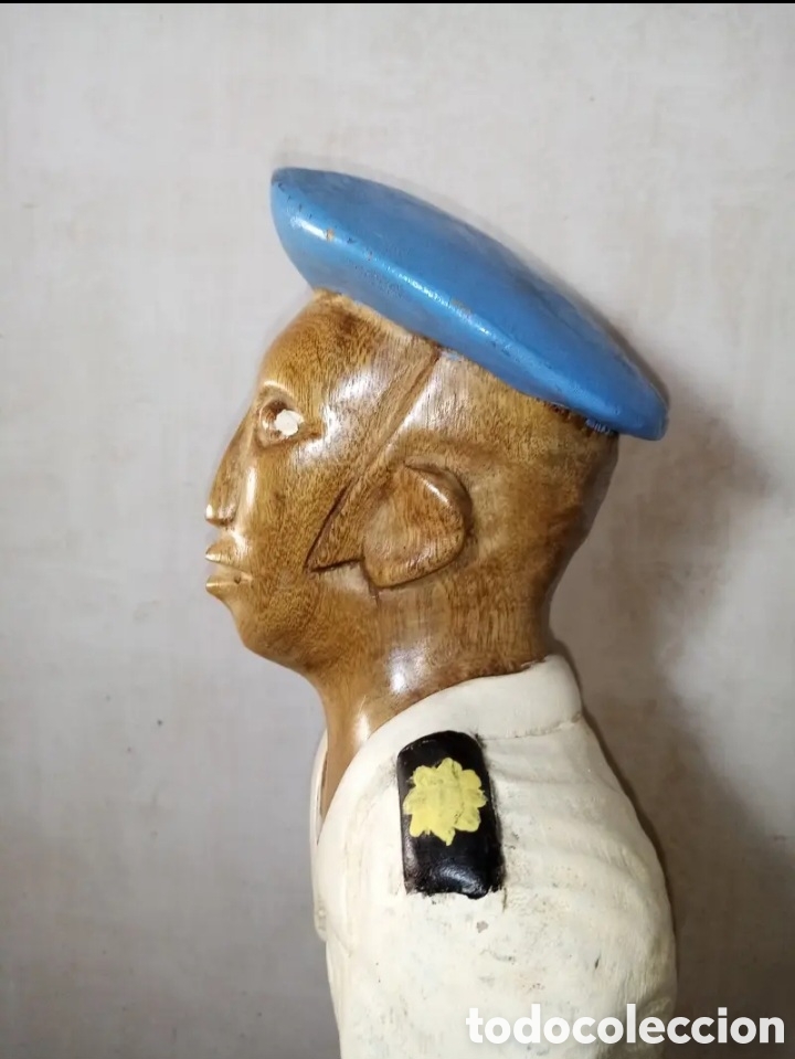 Vintage: Figura madera militar - Foto 4