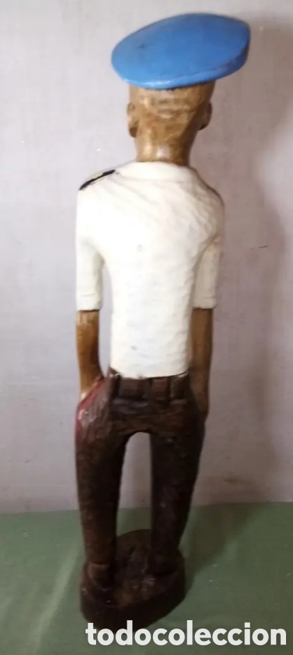 Vintage: Figura madera militar - Foto 6