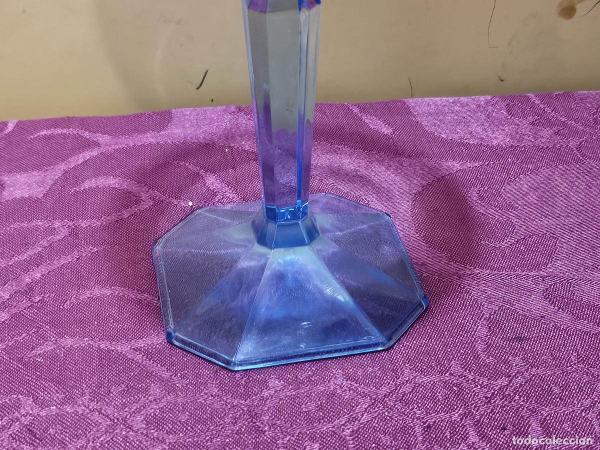 Vintage: copon de cristal azul - Foto 2