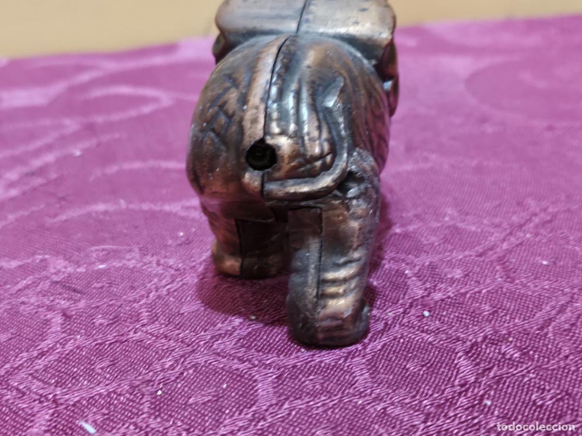 Vintage: mechero de figura de elefante - Foto 3