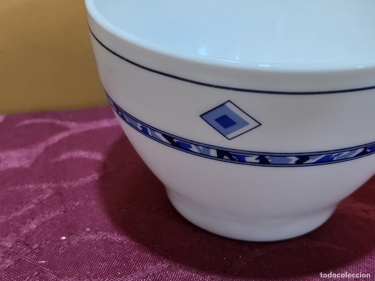 Vintage: cuenco de cristal opalino - Foto 2