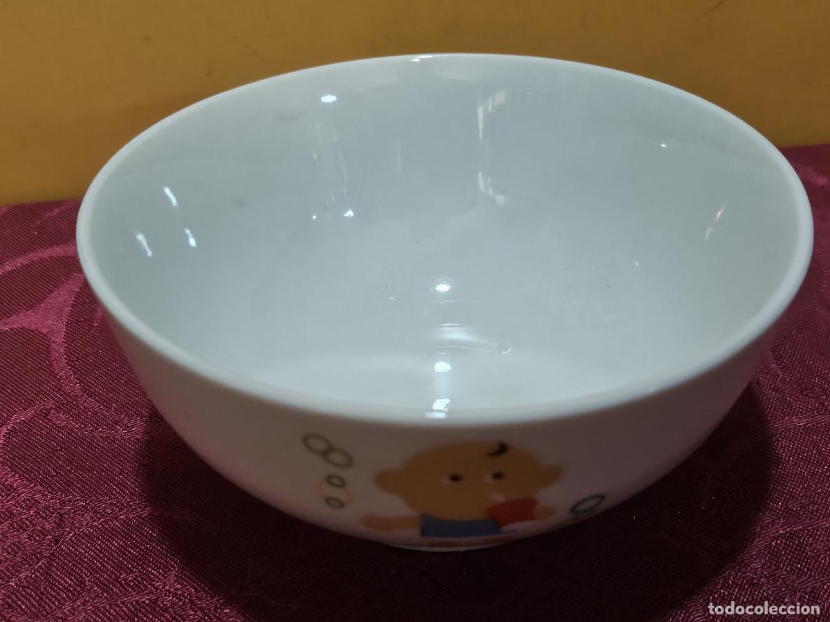 Vintage: cuenco de ceramica ni&ntilde;o - Foto 2