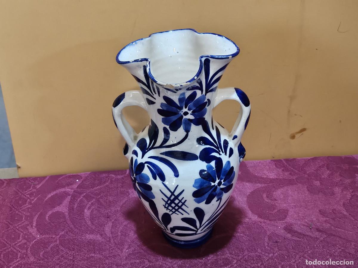 Vintage: JARRON DE CERAMICA ANTIGUO - Foto 1