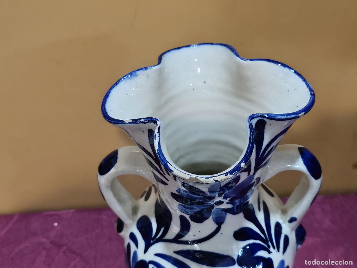 Vintage: JARRON DE CERAMICA ANTIGUO - Foto 4