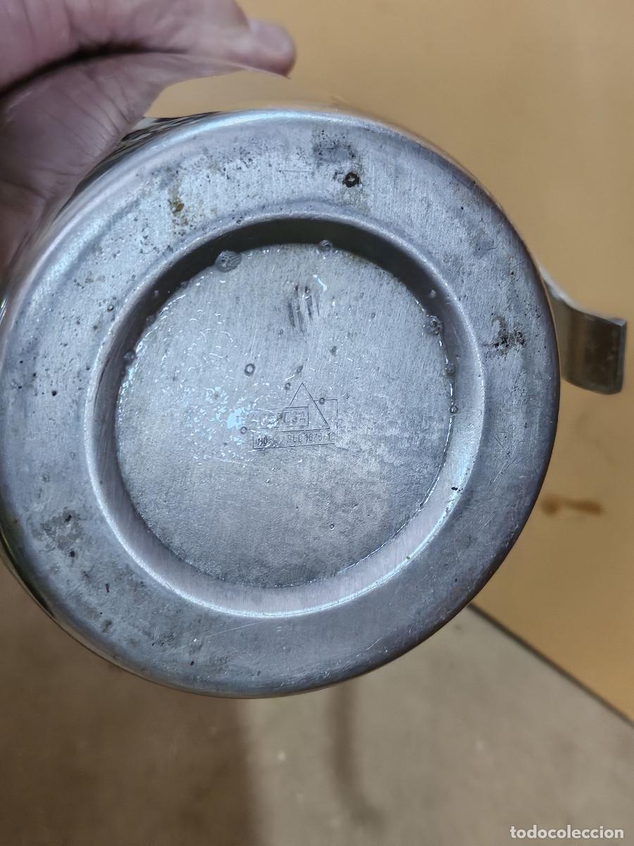 Vintage: jarra de leche acero - Foto 3
