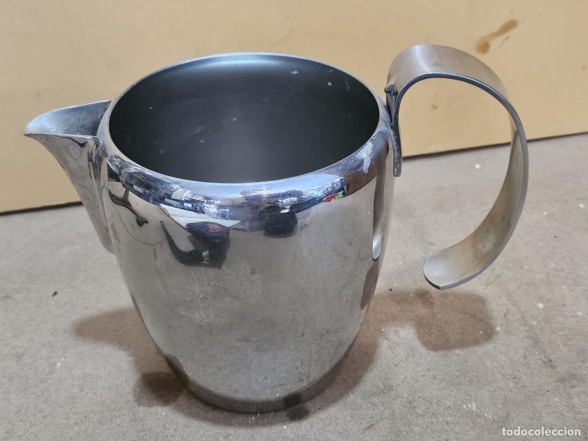 Vintage: jarra de acero de leche - Foto 1