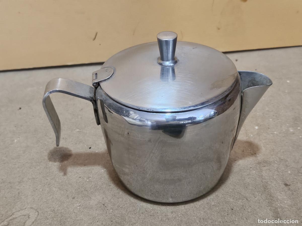 Vintage: jarra de leche de acero - Foto 1