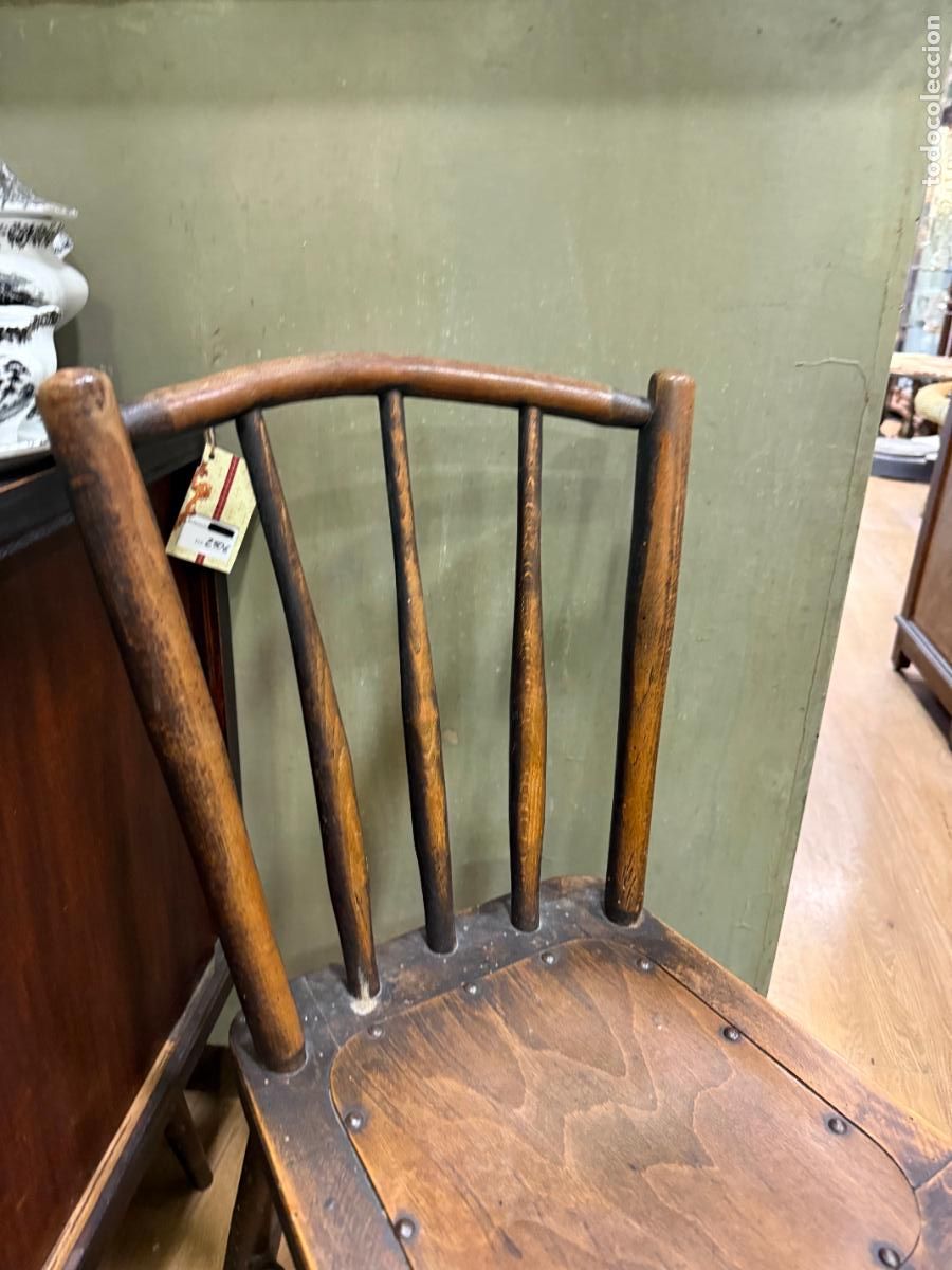 Vintage: ANTIGUA SILLA DE MADERA - Foto 2