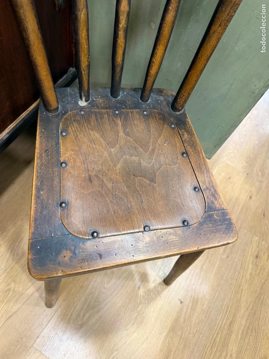Vintage: ANTIGUA SILLA DE MADERA - Foto 3