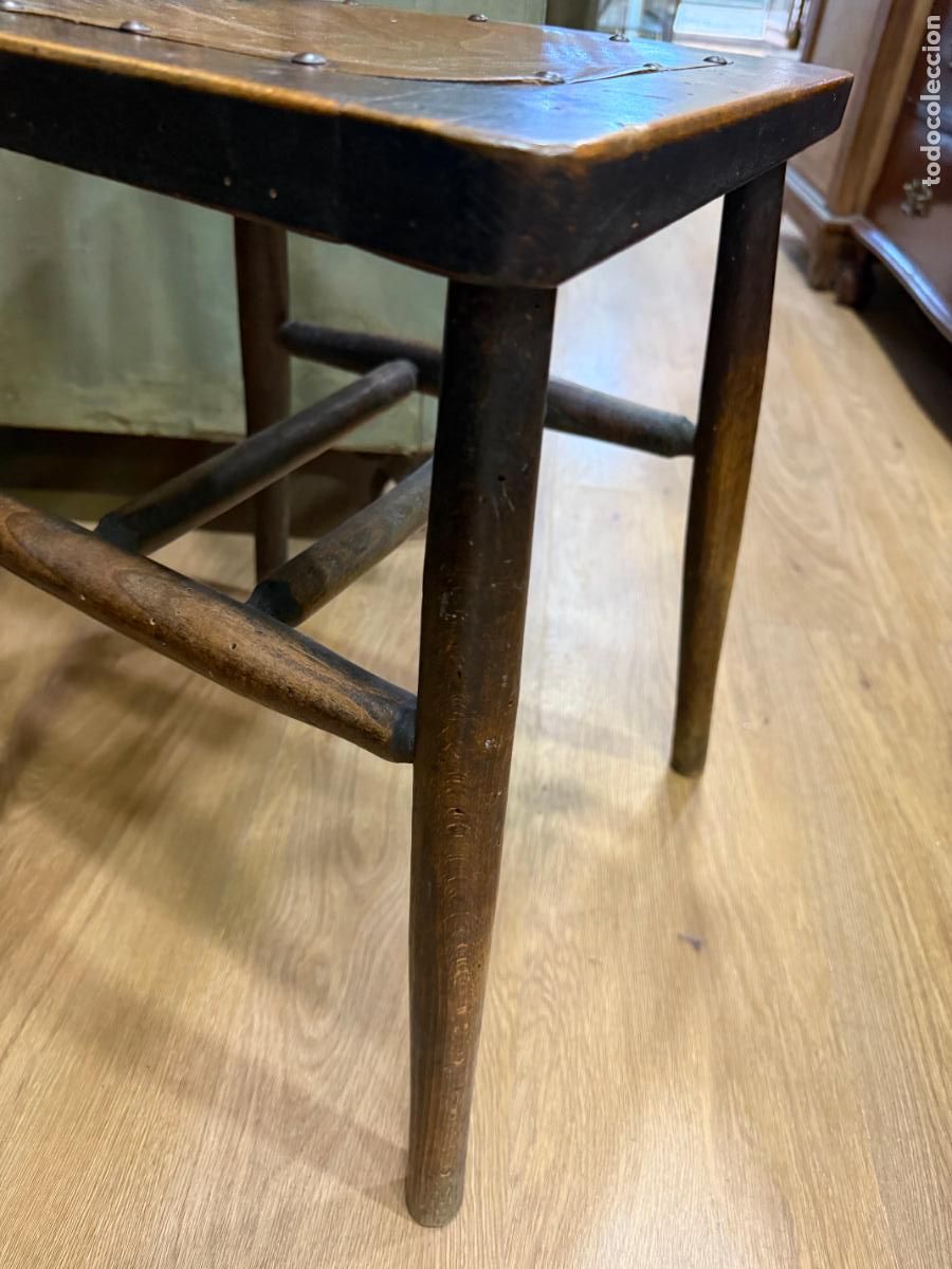 Vintage: ANTIGUA SILLA DE MADERA - Foto 6