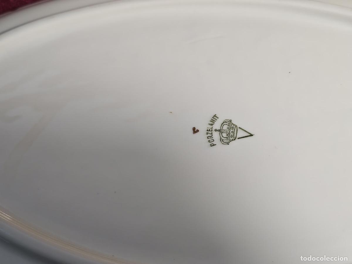 Vintage: bandeja de porcelana - Foto 3
