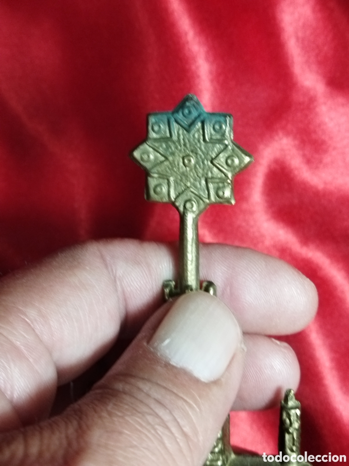 Vintage: Escultura hebrea bronce - Foto 6