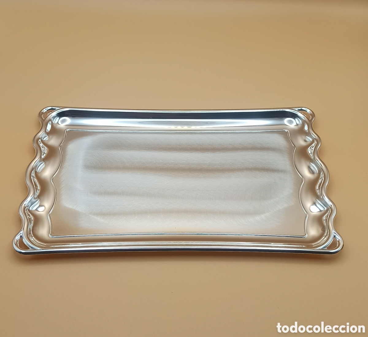 Vintage: Bandeja metal cuadrada - Foto 2